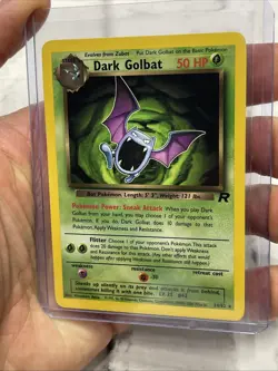 Dark Golbat - 24/82 - Pokemon Team Rocket Unlimited Rare Card WOTC Vtg NM - TCG - Image 2