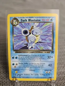 Dark Blastoise 20/82 Rare – Team Rocket – Pokemon Card – See Pics - Image 1