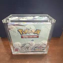 Pokemon Trading Card Game Sword & Shield Chilling Reign Booster Box Calyrex - Image 1