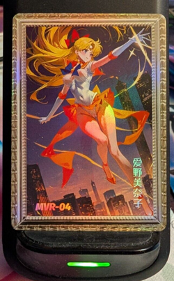Sailor Venus Sailor Moon MVR-04 Goddess Story No Doubt Getting Wet Card Waifu - Image 1