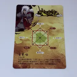 Jiraya | Naruto Trading Card TCG LR 50 Rare Cool Art Holo Foil Anime Tc1 - Image 2