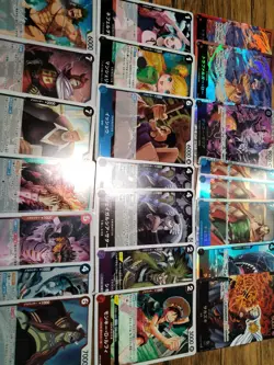 Bandai One Piece Card Game Rare Cards Bundle Made in Japan [Excellent]29 - Image 2