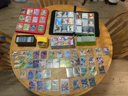 pokemon cards and anime cards bulk, sealed, and rare’s all in great condition - Image 1