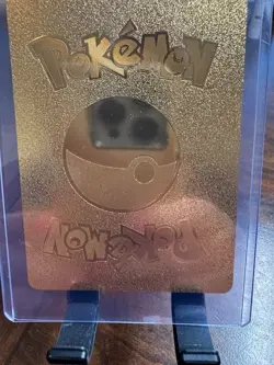 Pokemon Charizard LV91 HP 508 Wild Flames Gold Finish Card - Image 2