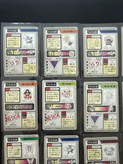 Pokemon 1997 Bandai Carddass Lot 20 Cards Japanese Vintage NM-MP - Image 3