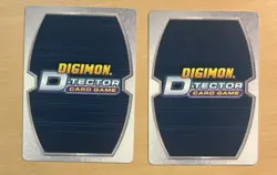 2 Digimon D-Tector SKULLGREYMON Cards 2002 Bandai DT-20 Ultimate, 1st Edition - Image 2