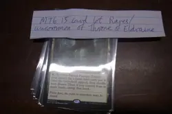 15 Card Lot of MTG Throne of Eldraine Cards: 14 Rares and 1 Uncommon - Image 1