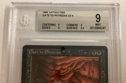 MTG Antiquities GATE TO PHYREXIA BGS 9 (6247) Graded Power - Image 2