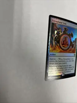 Extraplanar Lens Foil Commander Masters Card #0381 MTG LP - Image 5