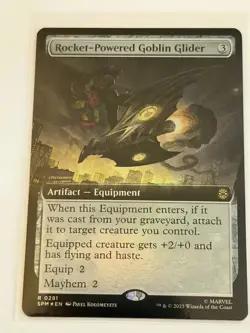 Rocket-Powered Goblin Glider Extended Art Marvel's Spider-Man Foil 281 - Image 1