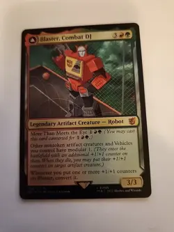 MTG - Blaster, Combat DJ - Foil - BOT 008/015 - Transformers - Mythic - Image 1