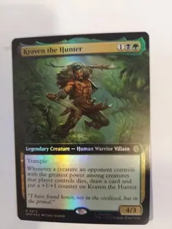 Kraven the Hunter (Extended Art) Marvel's Spider-Man Foil - Image 1