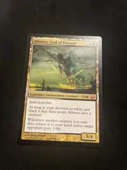 MTG Athreos, God of Passage Journey Into NYX 146/165 Regular Mythic LP - Image 1