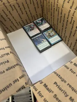 🧙17lbs+ 4200+ UNSEARCHED Magic The Gathering Bulk Lot LP/NM w/ Rares & Foils‼ - Image 2