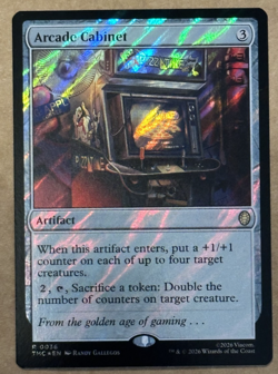 MTG Teenage Mutant Ninja Turtles Eternal-Legal, Arcade Cabinet - Surge Foil - Image 1