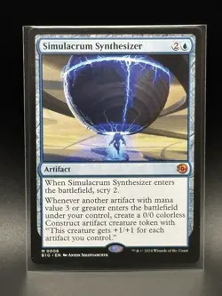 2024 Magic The Big Score - #6 Simulacrum Synthesizer Regular - NM - Image 1