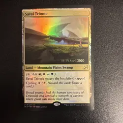 Savai Triome Ikoria: Lair of Behemoths Prerelease Promo Foil - Image 1
