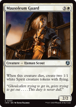 Mausoleum Guard [Innistrad Remastered] Magic MTG - Image 1