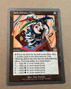 Jack-in-the-Mox - Unglued - MTG - Magic the Gathering - Image 2
