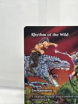 Rhythm of the Wild # 12 Foil M - Teenage Mutant Ninja Turtles TMNT MTG Mint - Image 2