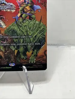 Rhythm of the Wild # 12 Foil M - Teenage Mutant Ninja Turtles TMNT MTG Mint - Image 4