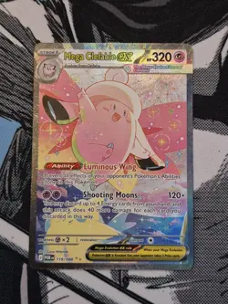Pokemon TCG - Mega Clefable EX SIR - ME03: Perfect Order 119/088 - NM English - Image 1