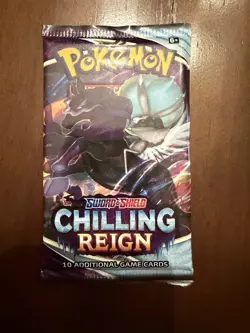 Pokemon Sword & Shield Chilling Reign Lot Of 6 Booster Packs READ DESCRIPTION - Image 3