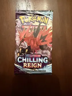 Pokemon Sword & Shield Chilling Reign Lot Of 6 Booster Packs READ DESCRIPTION - Image 5