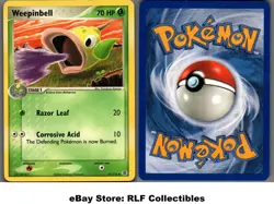 2004 Pokemon, EX Firered & Leafgreen #51/112 Weepinbell, Uncommon (b) - Image 1