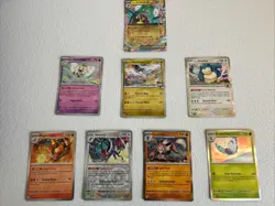 2025 Pokemon Journey Together - Lot Of 8 Rare Holos - Image 1