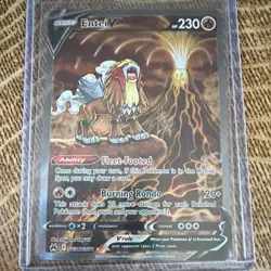 Pokemon Entei V Full Art Ultra Rare Holo GG36/GG70 Crown Zenith 230 HP - Image 1