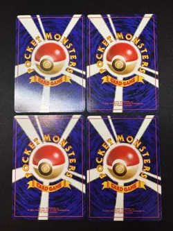 x4 - 1997 Pokemon Japanese Fossil #092 Gastly Uncommon - NM - Image 2