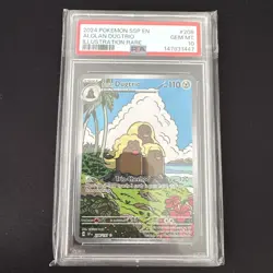 Alolan Dugtrio 208/191 Pokemon Surging Sparks Illustration Rare PSA 10 - Image 1