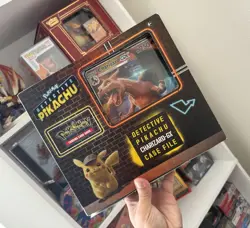 Detective Pikachu Charizard-GX Case File Promo Box English 2019 - Image 1