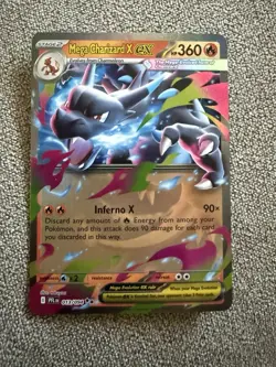 Mega Charizard X EX 013/094 Phantasmal Flames English Pokemon TCG - Image 1