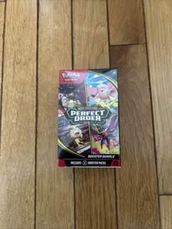 Pokemon TCG Mega Evolution Perfect Order Booster Bundles New Sealed 6 Packs - Image 1