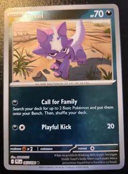 Toxel 067/094 Reverse Holo Common Phantasmal Flames Pokemon TCG - Image 1