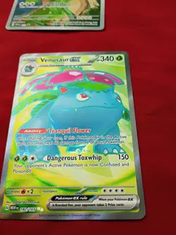 Venusaur Ex Fullart (182/165 Scarlet & Violet Pokemon 151 "MEW") - Holo NearMint - Image 2