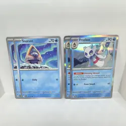 Snorunt & Froslass - Play Set (x2 Each) - Pokemon TCG: Twilight Masquerade NM - Image 1