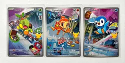 Pokemon First Partner-Turtwig 040, Chimchar 041, Piplup 042 Gen 4 Pack Fresh |2 - Image 1