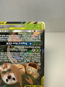 Rowlet & Alolan Exeggutor GX Holo Card 1/236 Tag Team Sm-Unified Minds - Image 4