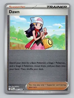 Reverse Holo Dawn 087/094 Uncommon Phantasmal Flames Pokemon - Image 1