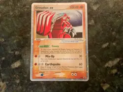 Groudon ex 038 Black Star Promo EX Collector's Tins Holo LP/MP Pokemon LP - Image 1