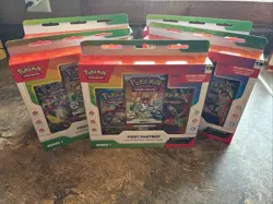Lot Of 5 - Pokemon TCG First Partner Illustration Collection Series 1 - SEALED - Image 1