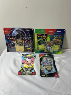 Pokemon TCG Lot of 4 Items as Pictured - Mega Evolutions & Perfect Order - New - Image 1