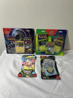 Pokemon TCG Lot of 4 Items as Pictured - Mega Evolutions & Perfect Order - New - Image 3