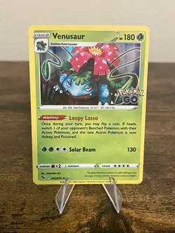 Venusaur - 003/078 - Holo Rare - Pokemon Go - NM/M - Pokemon Card - Image 1