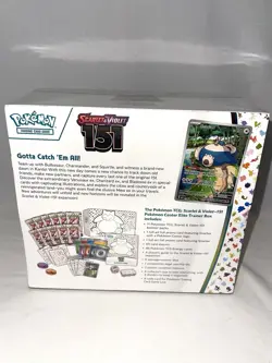 Pokemon Scarlet and Violet Pokemon 151 Elite trainer box Pokemon center - Image 4