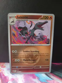Salazzle (Energy Symbol Pattern) 035/217 Reverse Holo - Pokemon TCG NM ASC - Image 1