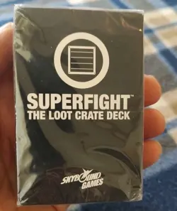 SUPERFIGHT THE LOOT CRATE DECK CARD GAME NEW SEALED SKYBOUND GAMES NIB - Image 1